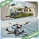 Drohne mit Kamera Bürstenloser Motor Erwachsene Anfänger Drohnen 2 Kamera FPV RC Quadcopter Zusammenklappbar Elektrisch Einstellbar 1080P Steuerung APP 3D Flip 3D Flip Einfach zu Fliegen Spielzeug