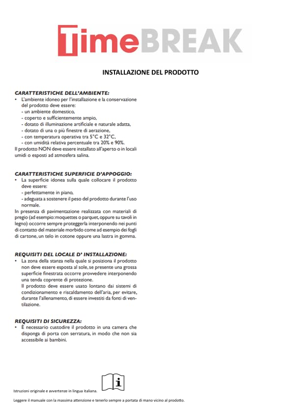 Pedaliera per braccia e gambe 2 in 1 con display Timebreak