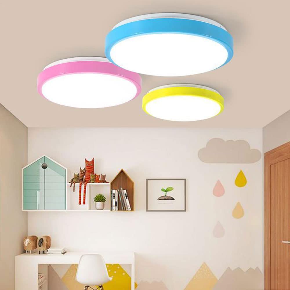 Nowoczesna lampa sufitowa LED do wnętrz zimna biel 6000 K 48 W 4000 lm do łazienki pod ziemią pralni okrągła Ø40 cm