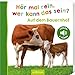 Produktbild Hör mal rein, wer kann das sein  Auf dem Bauernhof: Streicheln und hören | Hochwertiges Pappbilderbuch mit 5 Sounds und Fühlelementen für Kinder ab 6 Monaten