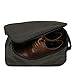 VASCO Shoe Travel Bag – Zipper Bags – Suitable as Shoe Gym Bag – For Men & Women - Black