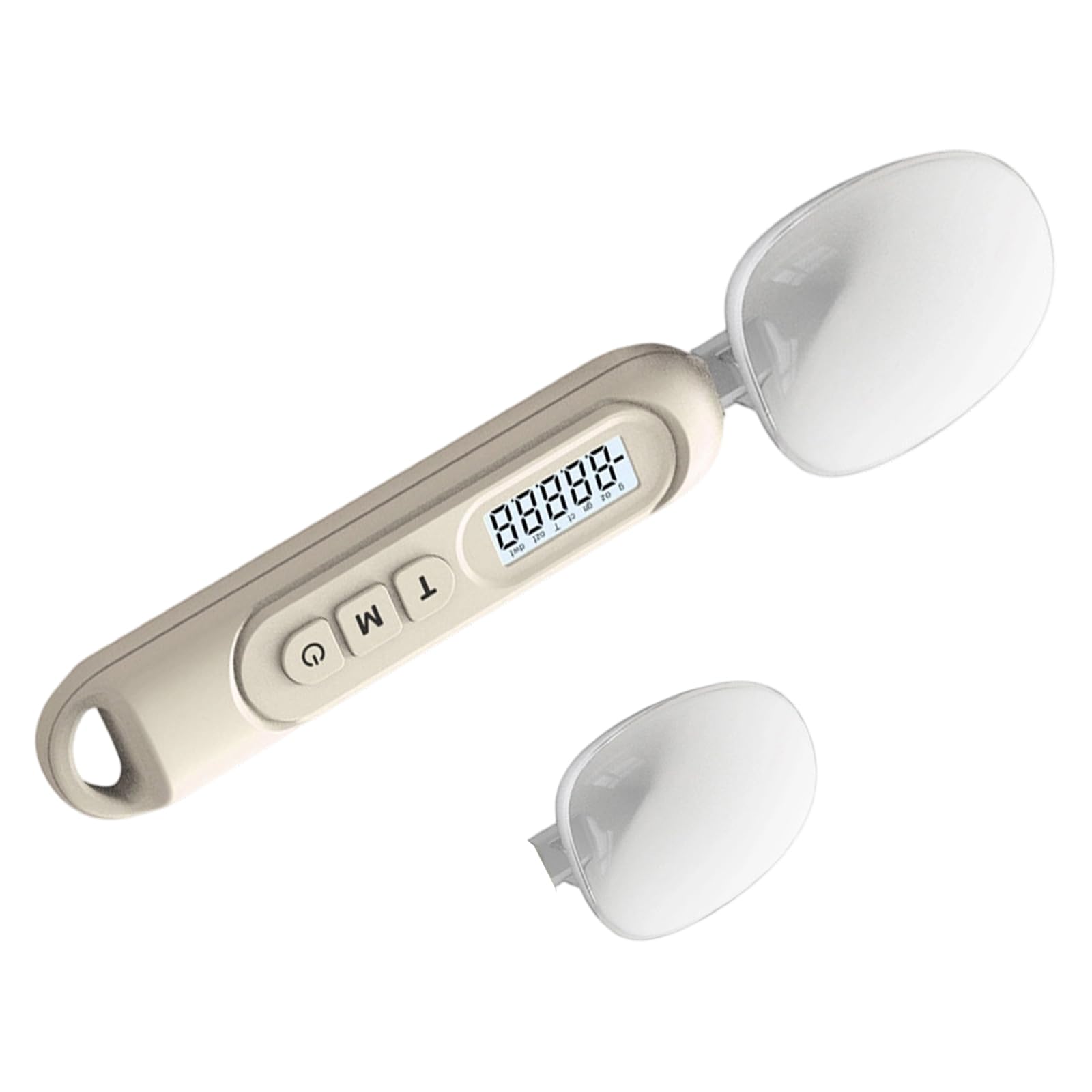 Nucelit Electronic Spoon Scale Portable Designs for Small Kitchens Ideal for Measuring Ingredient Like Yeast and Salt Portable Baking Scale