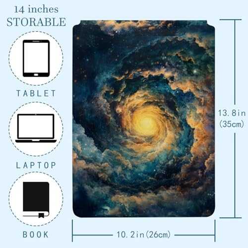 Funda para portátil de 13.8'' Mystery Starry para llevar al café o la oficina 4