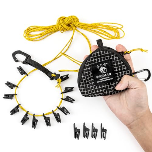 Corde à linge de camping de 7 mètres pour laverie nomade - 2