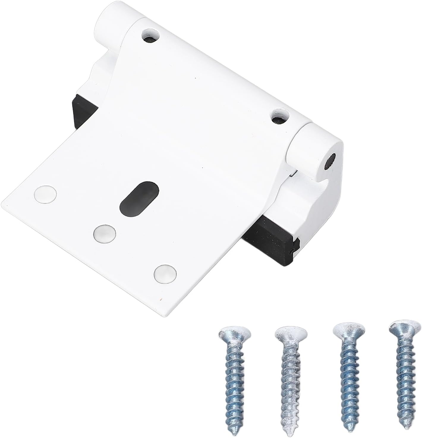 Home Security Withstand 800lbs Aluminum Alloy Childproof Door Reinforcement Lock for Bedroom Garage Black Reinforcement Features Grooved Design Allows Quick Home Security Door