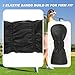 Golf Club Covers,4pcs Golf Head Covers for Woods and Driver Fairway Hybrids for Golf Clubs Women Men
