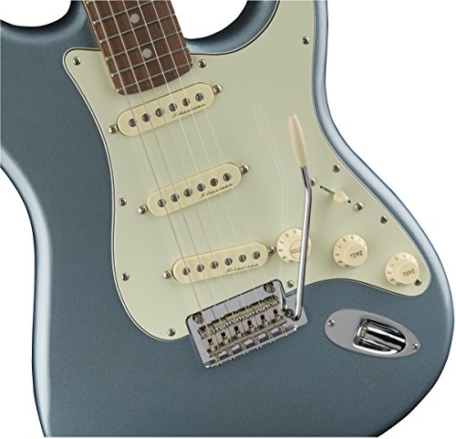 Fender 0147300362 Deluxe Roadhouse Stratocaster Guitare électrique en palissandre Bleu glace Mystique - Les Beatles, Paul McCartney, John Lennon, RIngo Starr, George Harrison Fender 0147300362 Deluxe Roadhouse Stratocaster Guitare électrique en palissandre Bleu glace Mystique – Image 4