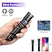 DARKDAWN UV Flashlight 395nm Black Light Mini USB Rechargeable Ultraviolet LED Blacklight Woods Lamp Powerful Fluorescent Portable Detector for Pet Urine Stains, Scorpions, Resin Curing