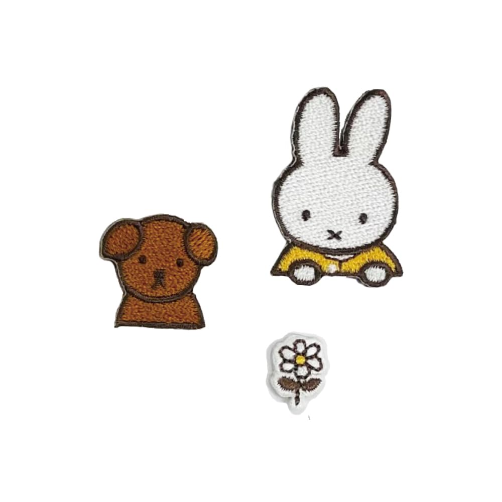 Amazon.co.jp: MIFFY and SNUFFY ワッペン 3個セット D02Y2866 : ホビー