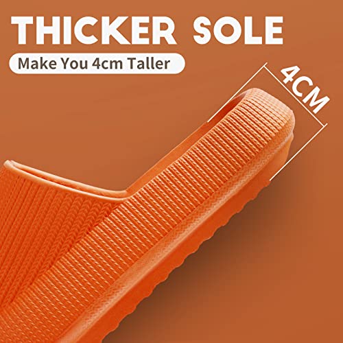 LELEBEAR Cloud Slippers for Women and Men Super Soft Massage Quick Dry Shower Pillow Sandals, Cloud Cushion Slides for Indoor & Outdoor3