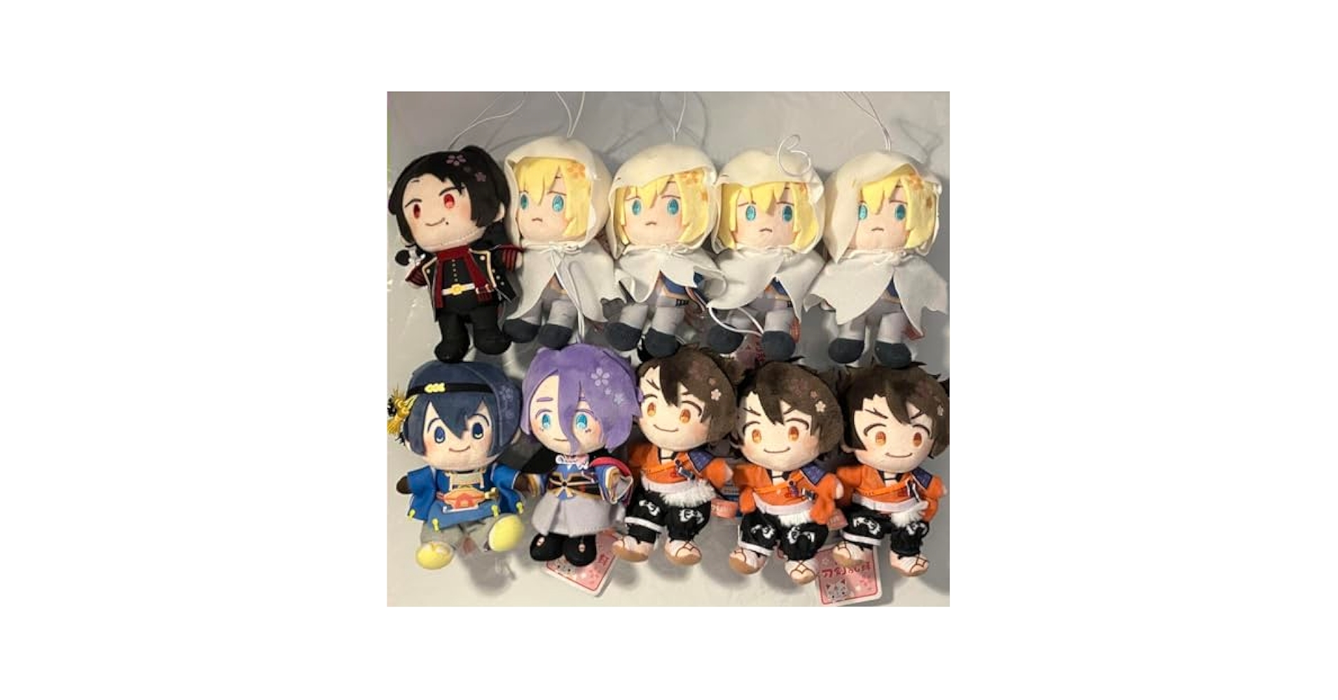 Amazon.co.jp: わんぱく?刀剣乱舞 ぬいぐるみ マスコット 10点