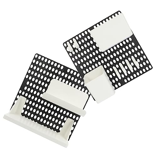 PRETYZOOM Pegboard Combinations Kit Wall Storage Easy Install Modern Decor Organize Office