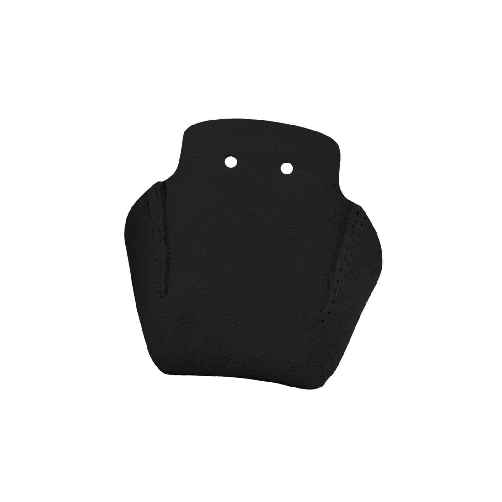 Folpus 1x Roller Skate Toe Guard Protector Removable PU Leather Replace Protective Cover Easy To Clean Roller Skate Toe Protector Toe Cover for Rollerblading Outdoor Skating Accessories, Black