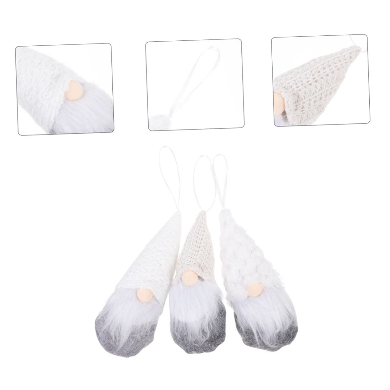 STK Weihnachtspuppe Plüschzwerg-Ornamente kleine Wichtelfiguren Weihnachtsdekorationen Weihnachts Figuren weihnachtsschmuck GNOME-Ornamente entzückende Rudolph-