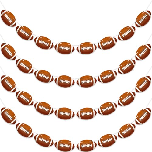 Football Party Decorations Banner 2026 Football Decor Themed Home Garland