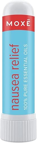 MOXE Palitos inhaladores nasales para náuseas, mezcla de aceites esenciales totalmente naturales, jengibre, cardamomo, menta, naranja dulce,