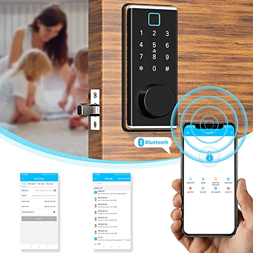 Serrure de porte intelligente Bluetooth à pêne dormant et clavier TTLock - 4