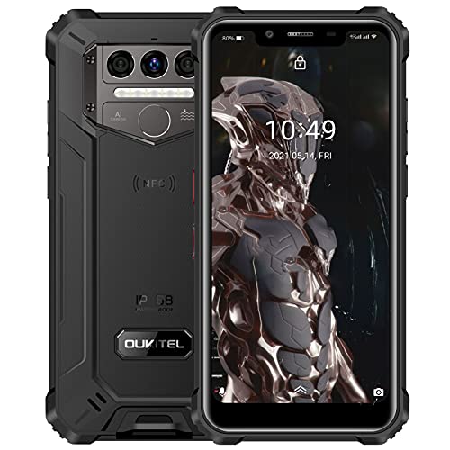 Amazon | OUKITEL WP9 SIMフリー スマホ 本体 防水防塵耐衝撃 8000mAh