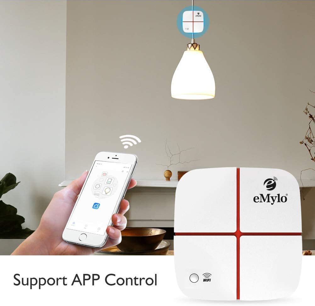 Best Quality 🔥 eMylo Smart WiFi Switch Wireless Remote Control Light Switch Tuya Relay Timer Switch Compatible with Alexa, Google Home, iOS, Android, AC 90-250V 2 Channels 1 Pack Best Cyber Deals 🔥 eMylo Smart WiFi Switch Wireless Remote Control Light Switch Tuya Relay Timer Switch Compatible with Alexa, Google Home, iOS, Android, AC 90-250V 2 Channels 1 Pack