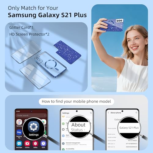 Coque Samsung S21 Plus anti-rayures transparente avec protection HD