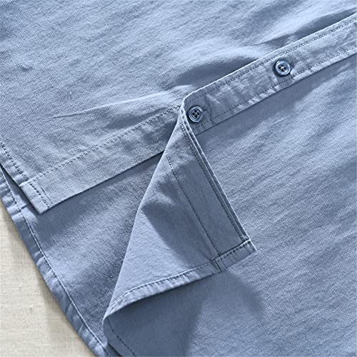 Chemise en coton Vsadsau d'une douceur exceptionnelle et finitions haut de gamme L