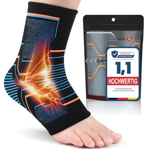 Usmlicer Tobillera para Deportiva, Protección de Tobillos, protección deportiva para Correr, Comoda y Facil de Poner,Ligero, elástico y transpirable,para hombres/mujeres-L