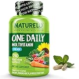 NATURELO One Daily Multivitamin for Men - with Vitamins & Minerals + Organic Whole Foods -...
