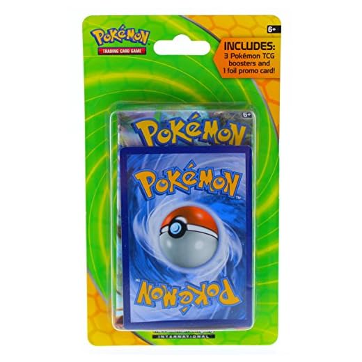 Pokemon TCG: 3 Booster Packs + 1 Random Foil | Value Pack Includes 3 Blister Packs of Random Cards & 1 Individually Packed Holofoil Promo Card