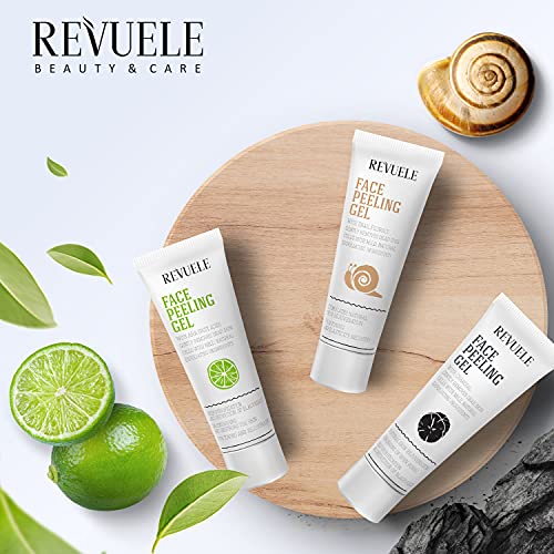 Revuele - Face Peeling Gel with Snail Filtrate - 80ml, 80 ml (Pack of 1) - Image 4