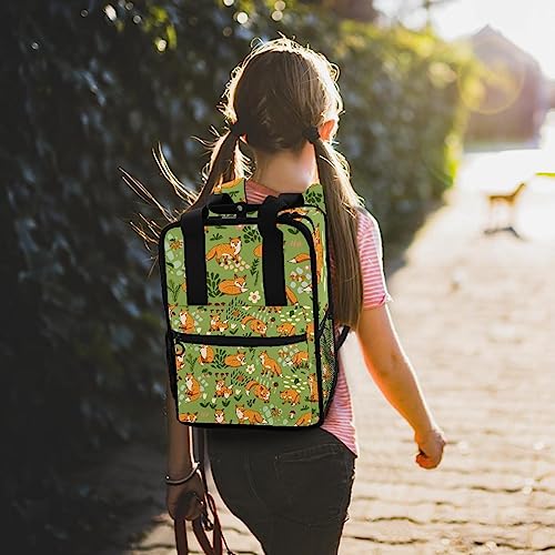 Sacs à dos pour garçons motif renard - Cartable filles multicolore - 7