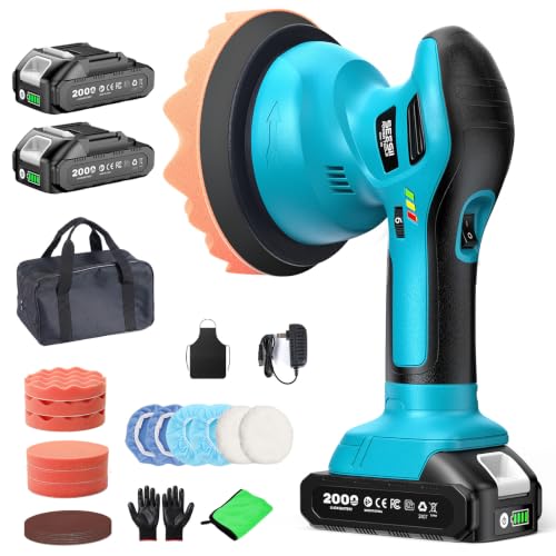 SEESII 6 Inch Cordless Car Polisher