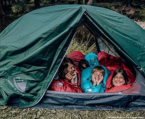 Hyke & Byke Zion Zelt 2 Personen und Zelt 1 Person mit Zeltboden - Leichtes Zwei- und Einmannzelt in Kuppelform mit Zwei… – Bild 3