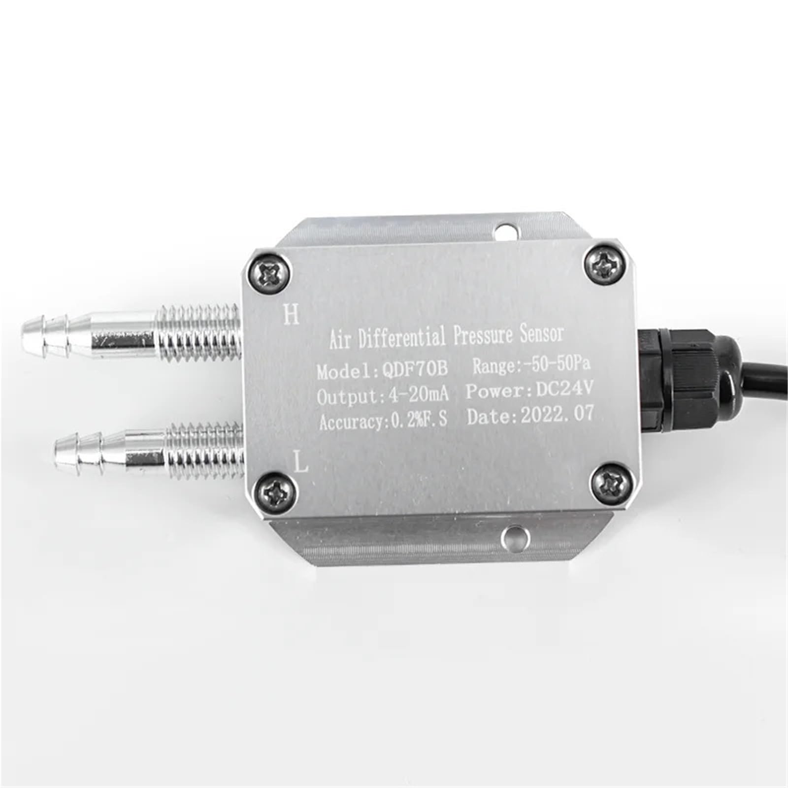 Transductor de sensor presión diferencial A Transmisor 4-20 mA Alta precisión(0-5KPa)