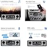 12V Bluetooth Car Radio MP3 Player Vehicle Stereo Audio Support FM/USB/SD/AUX with Remote Control