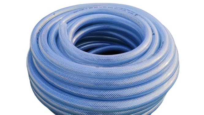 High Pressure Braided Clear Flexible PVC Tubing Heavy Duty pipe (8mm 1/4 Inch 5 Mtr) (B0CDH754ZL) Amazon Price History, Amazon Price Tracker