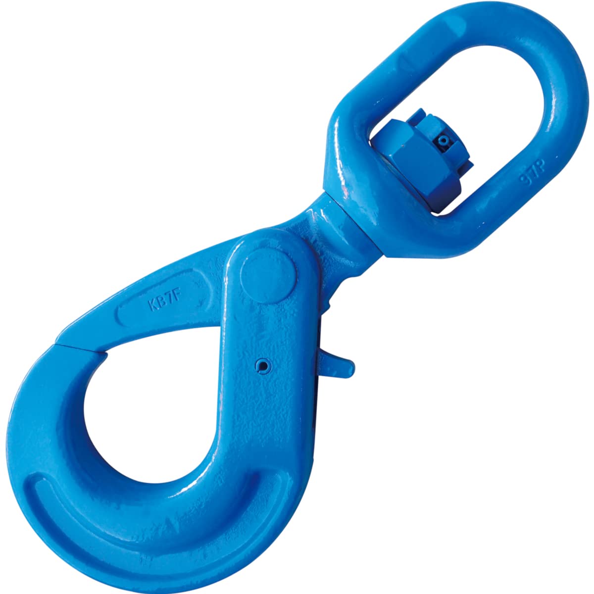 3/4" Grade 100 Swivel Self Locking Hook WLL 35200 LBS BS 140800 LBS