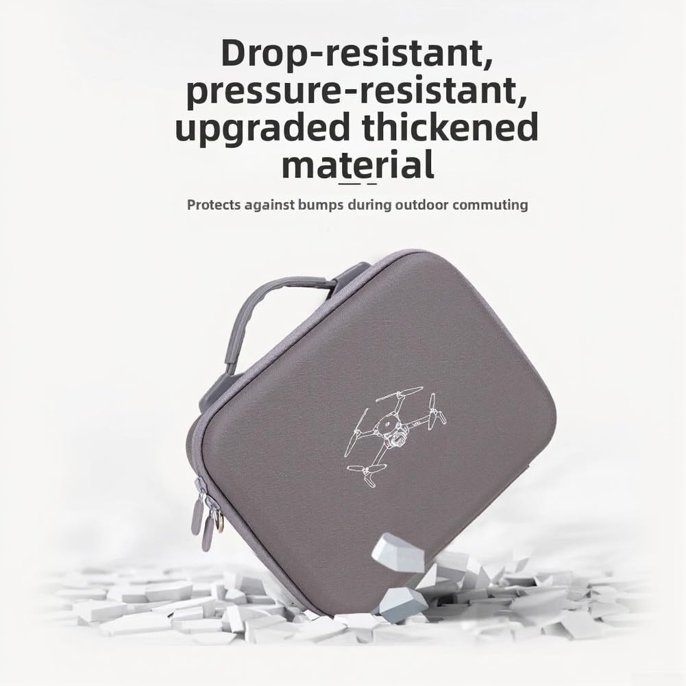 Tasche für DJI Lito 1/X1, tragbare Aufbewahrungstasche, Umhängetasche, wasserdichte Tragetasche für Outdoor-Reisen, Fotografie-Ausrüstung (grau)