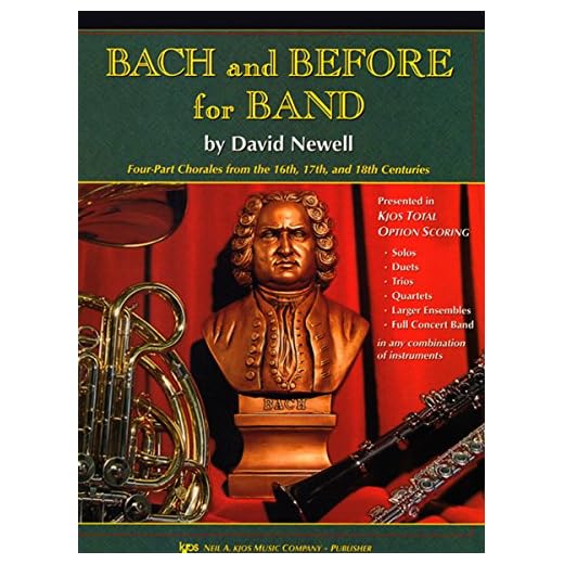 W34HF - Bach and Before for Band - French Horn (Four-Part Chorales from the 16th, 17th and 18th Centuries)