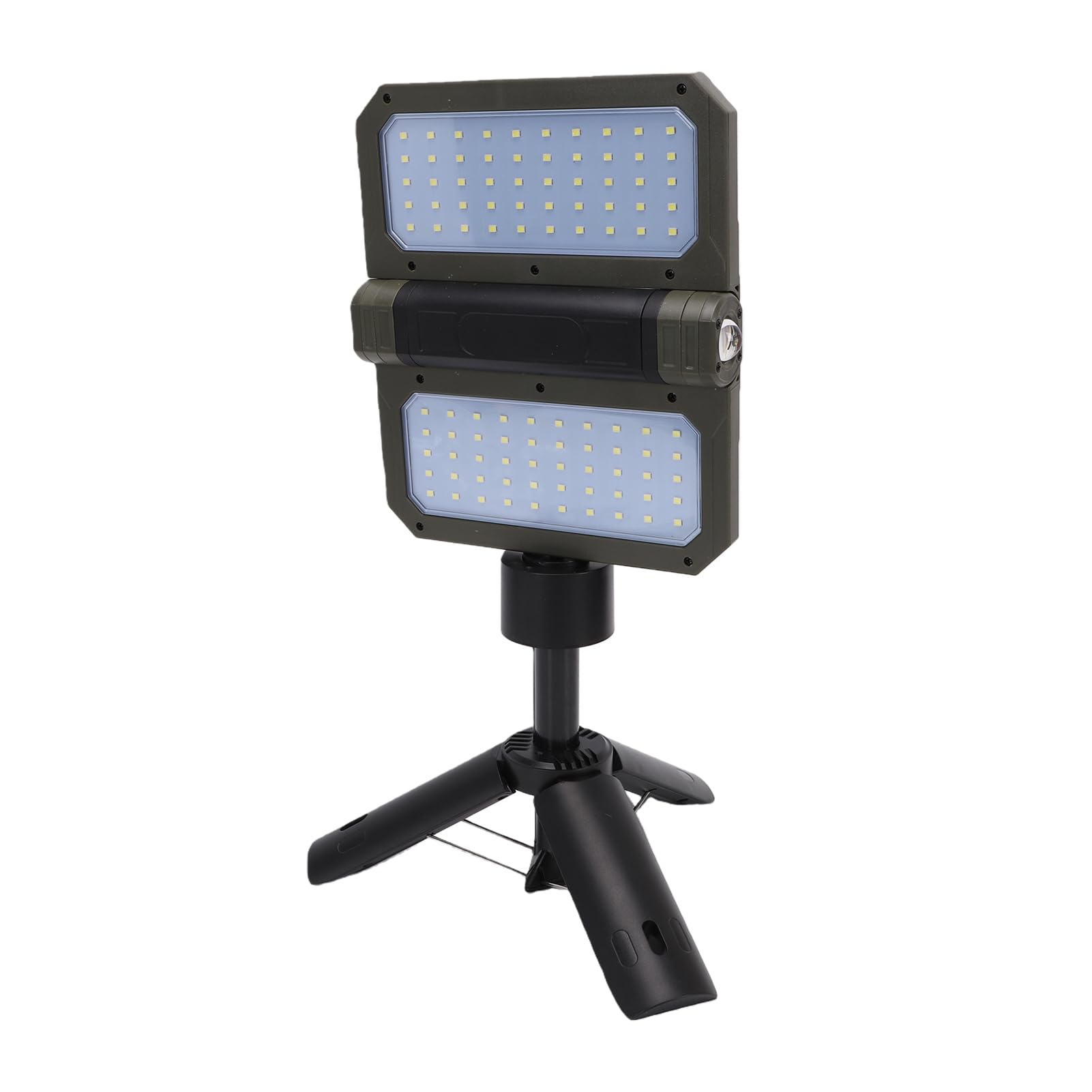 Lampe de Camping LED Solaire Rechargeable, Lanterne Pliable