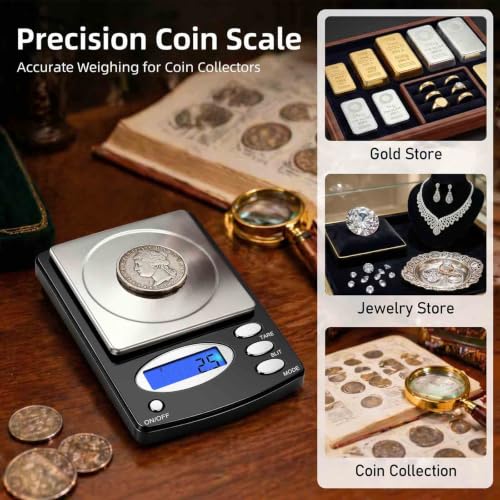 Báscula Digital de Bolsillo THINKSCALE 1000g x 0.1g miniatura 7