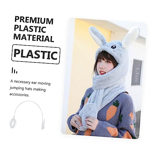 20pcs Air Bag Bunny Ears Hat Photo Props Bunny Ear Hat Bunny Hat Moving Moveable Ear Hat Ear Hat Transparent DIY Ear Caps Ear Caps Special Ear Hat DIY