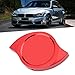 Aramox Car Decoration, 1pcs Car Modification Radiator Cover Aluminium Decorative Covers (Red)
