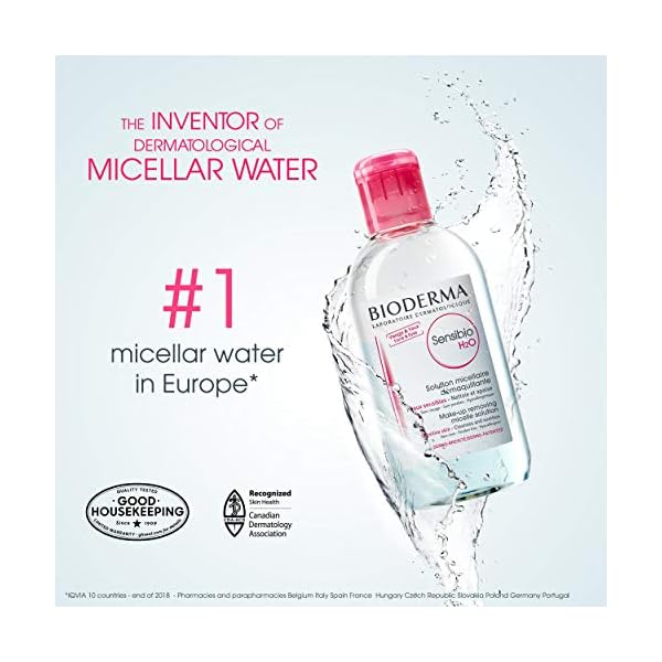 Bioderma - Sensibio H2O - Micellar water makeup remover, 33.4 Fl Oz