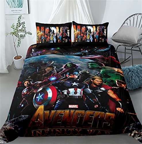 KEPOS Housse de Couette Avengers 220x240 cm Cover