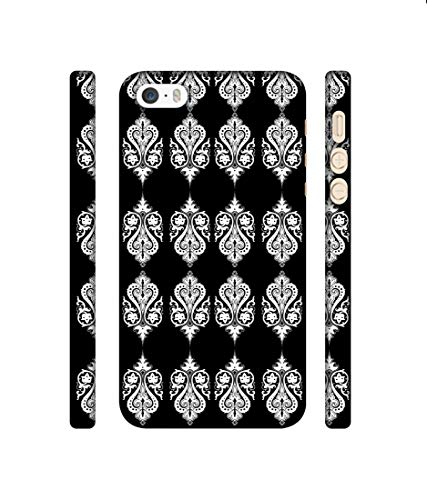 Image of Amazon Brand - Solimo Designer S Shape Pattern 3D Printed Hard Back Case Mobile Cover for Apple iPhone 5 / 5S