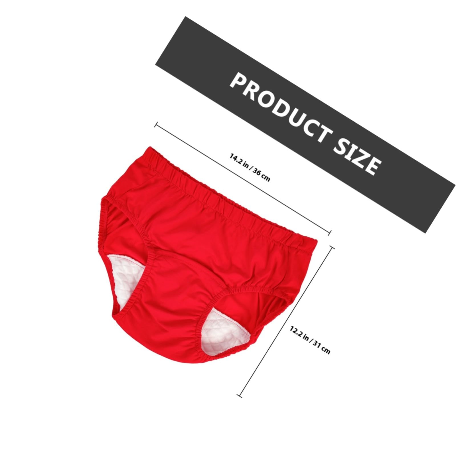 Culotte Lavable D’Incontinence Xxl en Coton pour Personnes Âgées