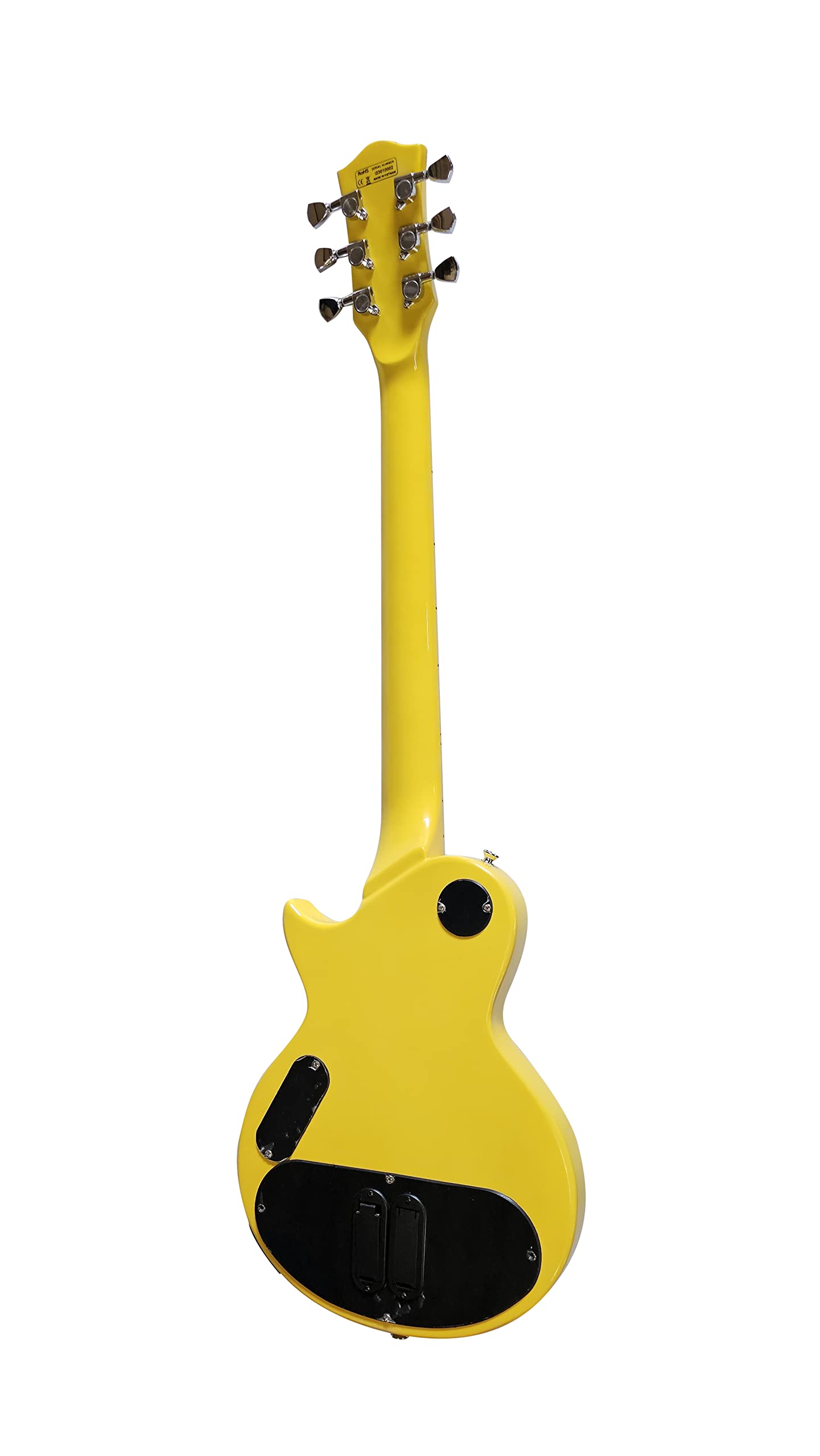 IYV ILSP-300 - Guitarra de viaje (6 cuerdas), color amarillo