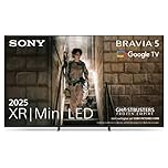 Sony BRAVIA 5 XR Mini-LED 65 Zoll Fernseher (K65XR52), AI XR-Prozessor, akustisches Multi-Audio, Dolby Vision/Atmos, IMAX Enhanced, Google TV (2025), Google Cast, Apple AirPlay 2, Game Menu, Smart TV