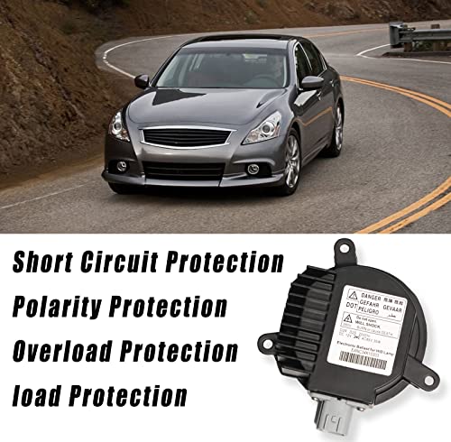 Boine Xenon Hid Ballast Headlight With D2S Bulb Assembly Module Compatible With Infiniti Nissan Altima 350Z 370Z Rogue Murano Infiniti G35 G37 M35 M37 Fx35 Fx37 Fx45 Repalce 28474-89904 #TOP4