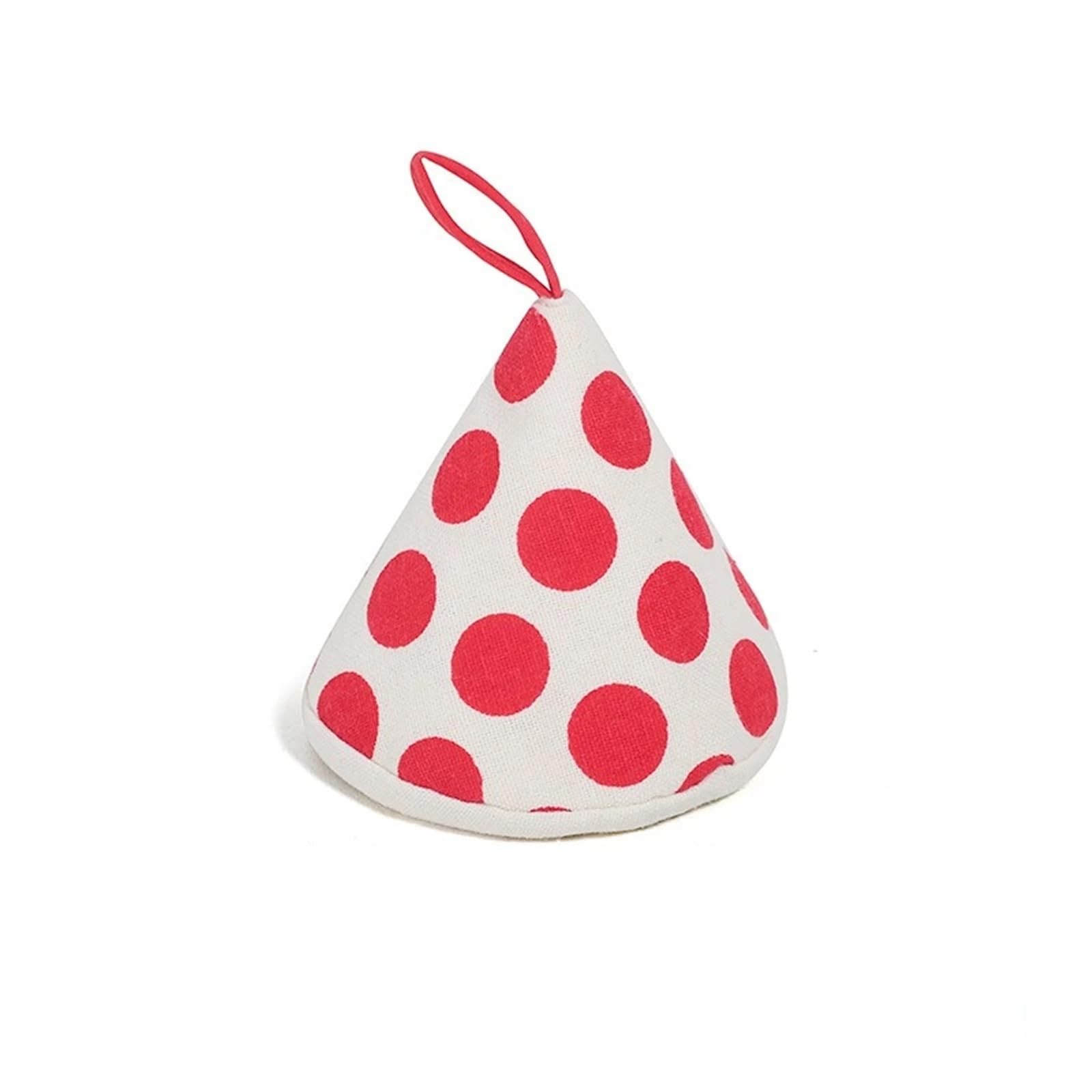 Support de pot domestique et manchon triangulaire résistant à la chaleur en coton